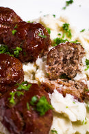 KOREAN BBQ BEEF MEATBALLS